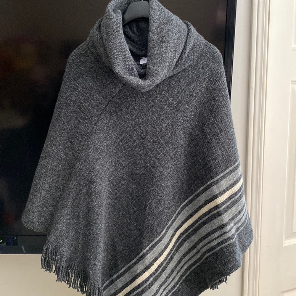 Roots Turtleneck Poncho